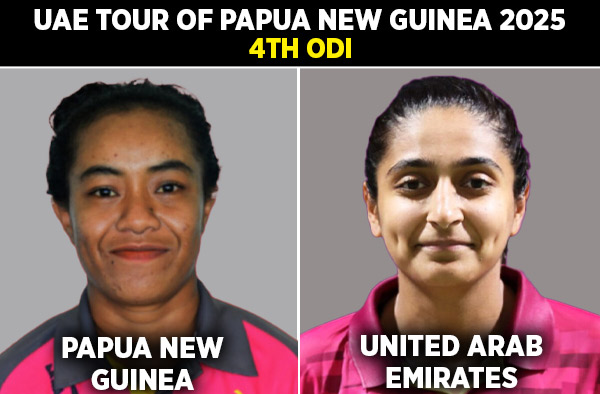4th ODI: Papua New Guinea Women vs United Arab Emirates Women | Squads | Players to Watch | Fantasy Playing XI | Live Streaming | Pitch Report