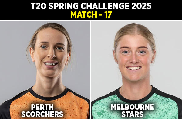 Match 17: Perth Scorchers Women vs Melbourne Stars Women | Squads | Players to Watch | Fantasy Playing XI | Live Streaming | Pitch Report