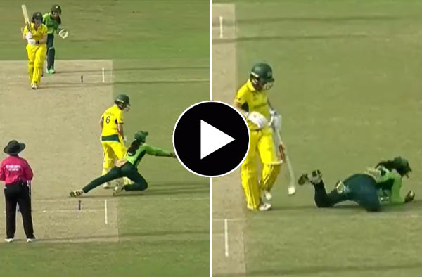Watch Video: Rameen Shamim's Stunning Reflex Catch to Dismiss Georgia Wareham