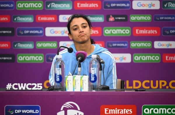 "I will take it on myself," Smriti Mandhana after India's narrow 4-run defeat to England