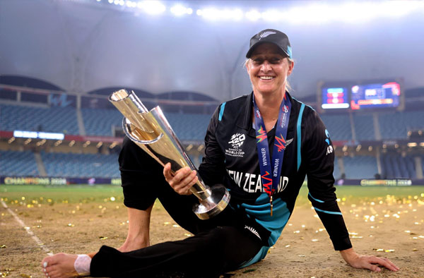 Sophie Devine captained New Zealand to their maiden T20 World Cup title in 2024