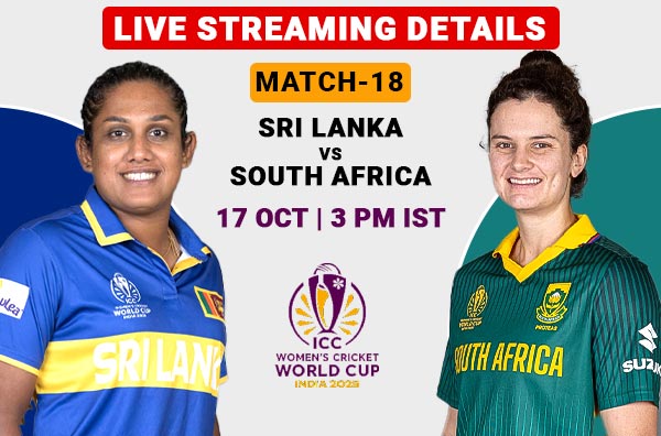 Where to Watch 18th Match – Sri Lanka Women vs South Africa Women? Live Streaming Details