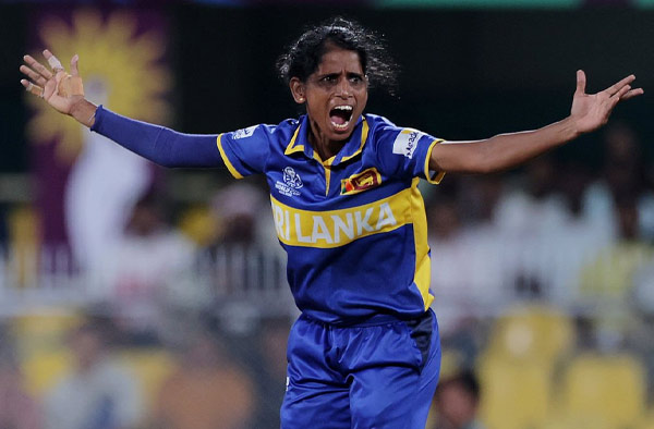 Sri Lanka's Udeshika Prabodhani Creates History with World Cup Wicket at 40