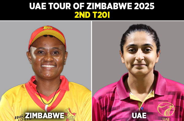 2nd T20I: Zimbabwe Women vs United Arab Emirates Women | Squads | Players to Watch | Fantasy Playing XI | Live Streaming | Pitch Report