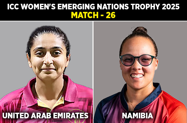 Match 26: UAE Women vs Namibia Women | Squads, Players to Watch, Live Streaming Details