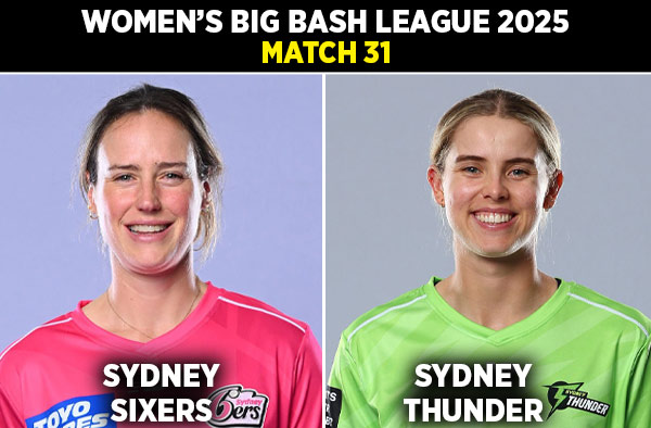 Match 31: Sydney Sixers Women vs Sydney Thunder Women | Squads, Players to Watch, Live Streaming Details