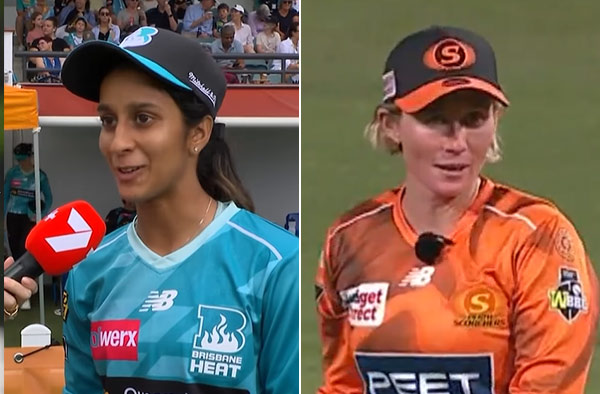 "Thought they weren’t going to let us back in for losing," Beth Mooney on Jemimah Rodrigues semifinal comment