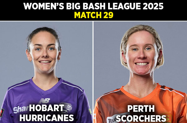 Match 29: Hobart Hurricanes Women vs Perth Scorchers Women | Squads, Players to Watch, Live Streaming Details