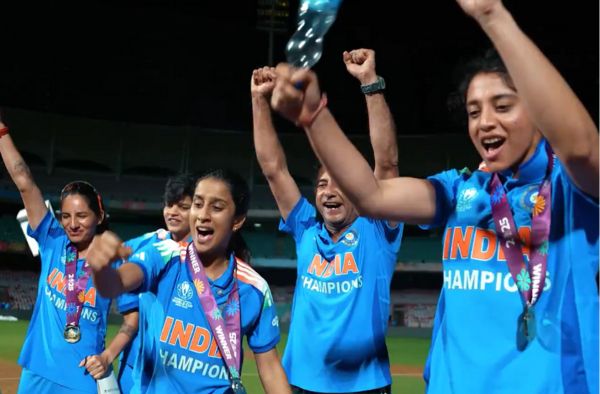 Watch Video: India Women Reveal Team Song After Historic ODI World Cup Win