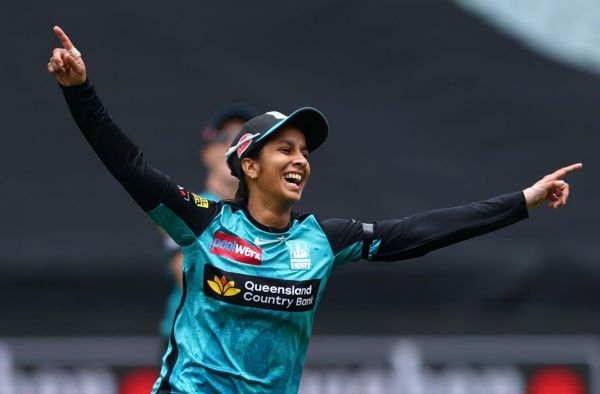 Jemimah Rodrigues Carries India's Hopes as the Sole Representative in WBBL 11; PC: Getty