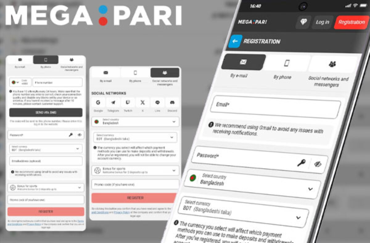 Megapari login