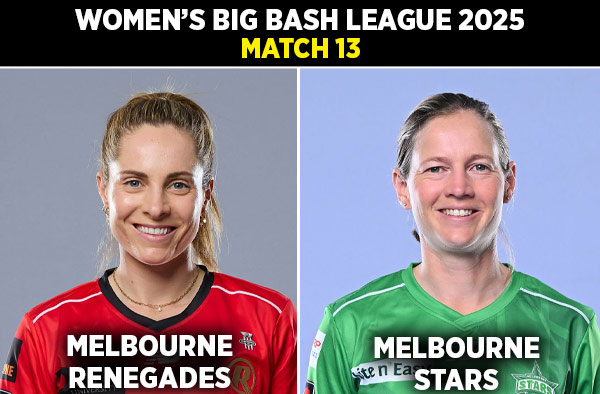 Match 13: Melbourne Renegades Women vs Melbourne Stars Women | Squads, Players to Watch, Live Streaming Details