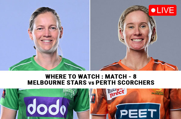 Where to Watch Match 8 – Melbourne Stars Women vs Perth Scorchers Women? Live Streaming Details