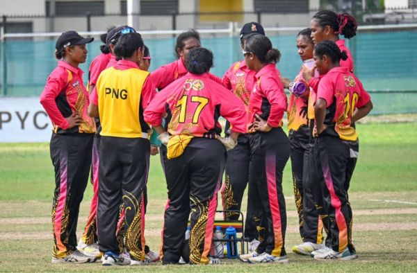 Mairi Tom and Brenda Tau Lead in Papua New Guinea Women's Thrilling Final Over Win Against Namibia