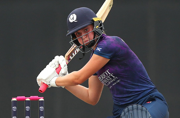 Darcey Carter's Unbeaten 54 Set Up Scotland Women's Strong Showing Against Uganda