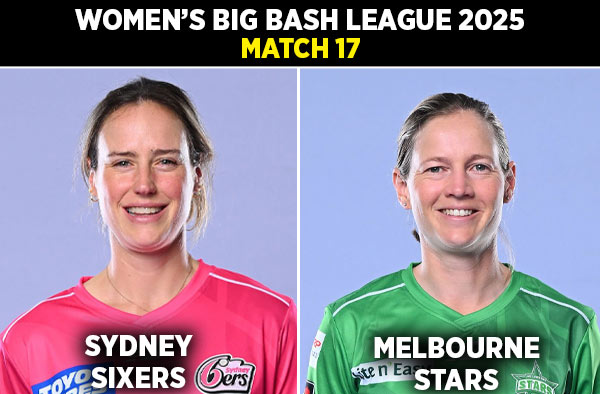 Match 17: Sydney Sixers Women vs Melbourne Stars Women | Squads, Players to Watch, Live Streaming Details