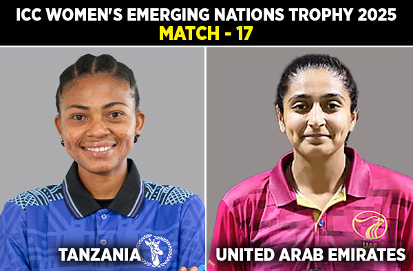 Match 17: Tanzania Women vs United Arab Emirates Women | Squads, Players to Watch, Live Streaming Details