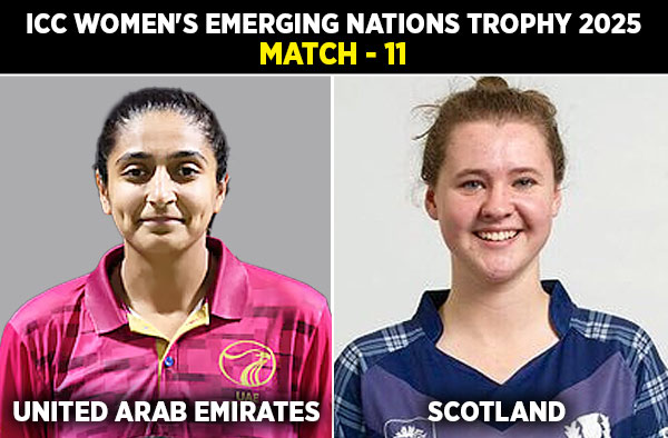 Match 11: United Arab Emirates Women vs Scotland Women | Squads, Players to Watch, Live Streaming Details