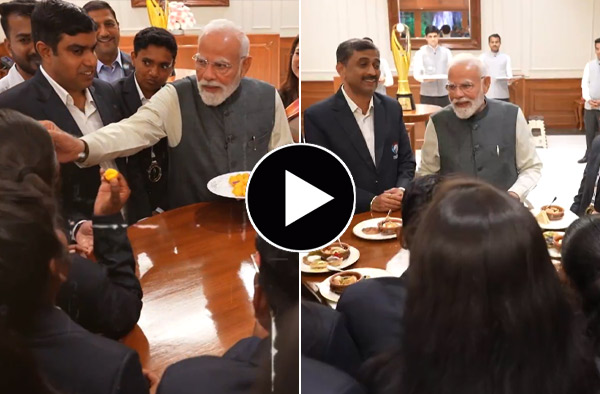 Watch Video: PM Modi Hosts India Women's Blind Cricket Team After Historic T20 World Cup Triumph