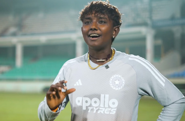 From Skating Gold Medalist to Wicket-Keeping in Cricket: Gunalan Kamalini's Swift Rise. PC: BCCI