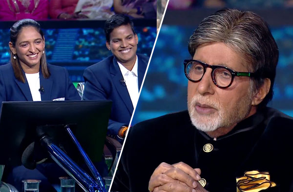KBC Celebrates India’s Women’s World Cup Champions: Harmanpreet Kaur and Team Join Amitabh Bachchan.