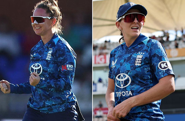 Linsey Smith earns maiden ECB Full-Time Contract for 2025-26 Season, Kate Cross removed from the list. PC: Getty