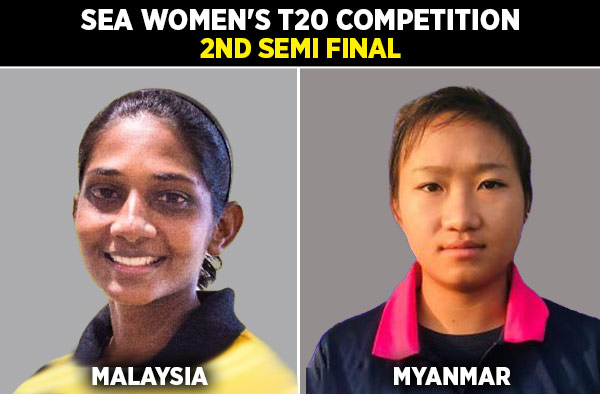 Semi-Final 2: Malaysia Women vs Myanmar Women