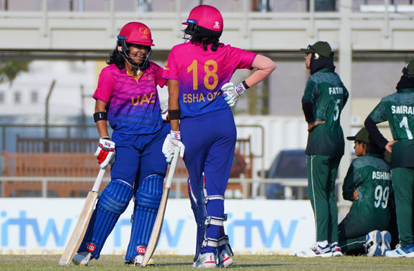 UAE register a Massive 238-run Win over Saudi Arabia Women. PC: X