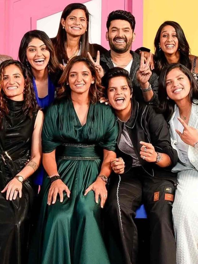 In Pictures: Members of India Women’s Cricket Team on The Great Indian Kapil Show