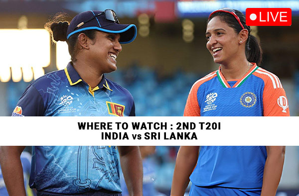 Where to Watch 2nd T20I – India Women vs Sri Lanka Women? Live Streaming Details