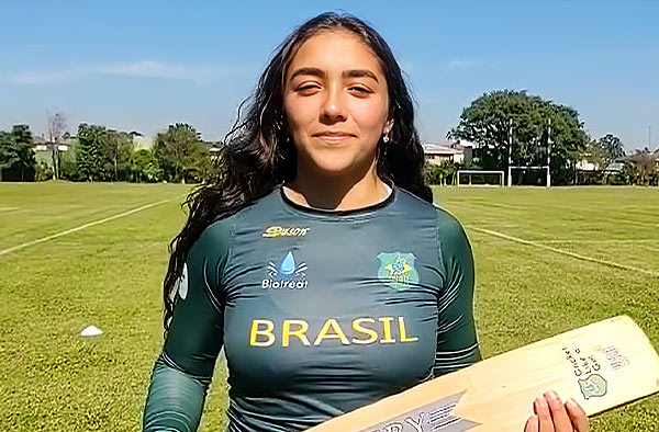 Laura Cardoso Makes History as Cricket's First Brazil Olympic Award Winner