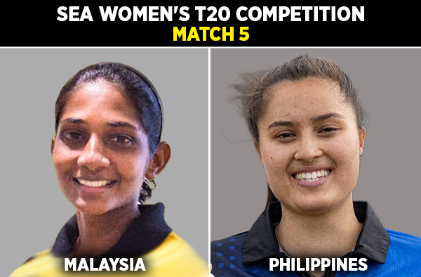 Match 5: Malaysia Women vs Philippines Women | Squads, Players to Watch, Live Streaming Details