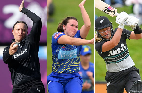 Lea Tahuhu, Emma Black and Izzy Sharp Lead as South Island Take T20 Series Lead