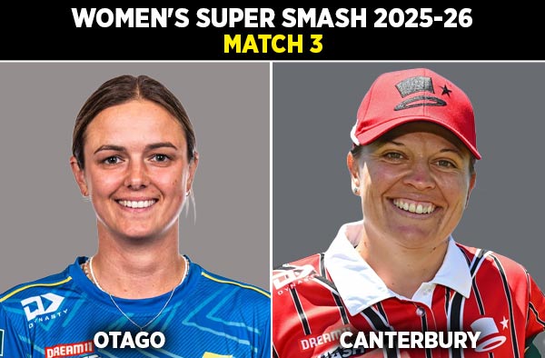 Match 3: Otago Sparks Women vs Canterbury Magicians Women | Squads, Players to Watch, Live Streaming Details