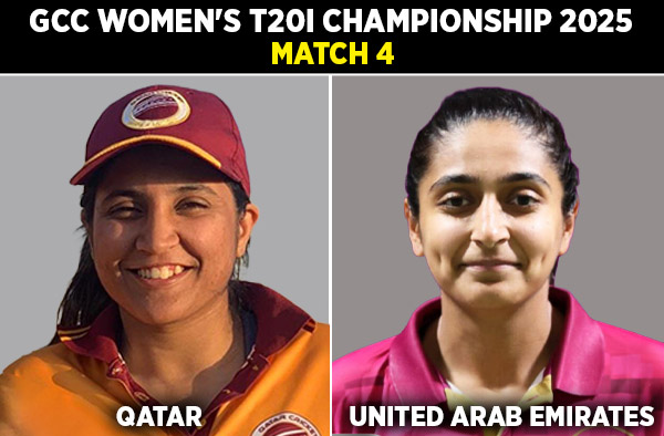 Match 4: Qatar Women vs United Arab Emirates Women | Squads, Players to Watch, Live Streaming Details