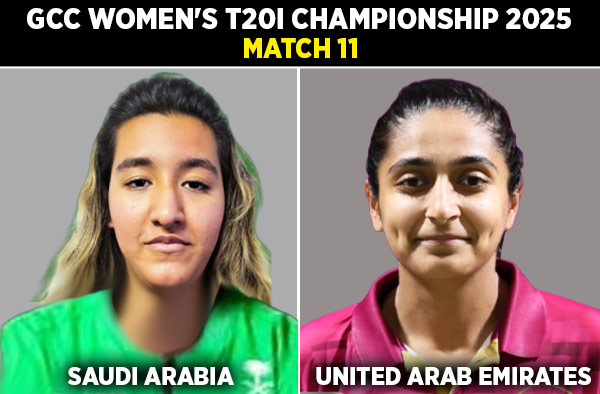 Match 11: Saudi Arabia Women vs United Arab Emirates Women | Squads, Players to Watch, Live Streaming Details