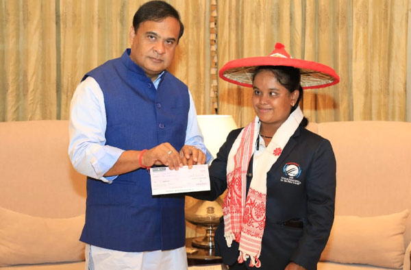 Simu Das Appointed Physical Instructor as Assam Cabinet Honours Women's T20 Blind World Cup Hero
