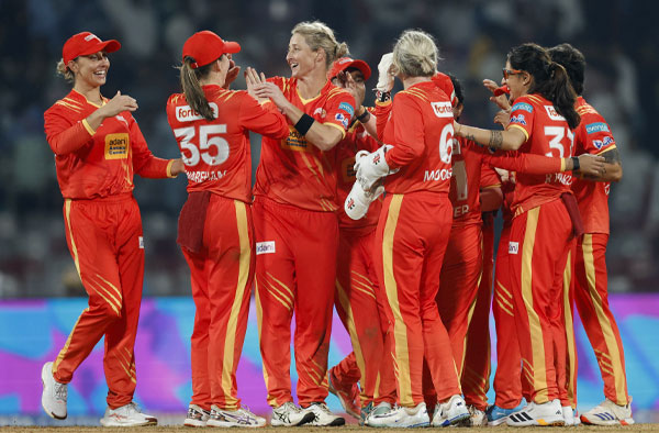 Sophie Devine Defends 7 in Final Over as Gujarat Giants Stun Delhi Capitals by 4 Runs. PC: WPL / X