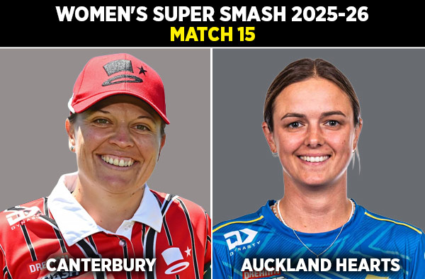 Match 15: Canterbury Magicians Women vs Auckland Hearts Women | Squads, Players to Watch, Live Streaming Details