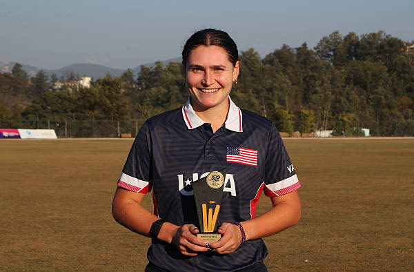 Ella Claridge's 70 Powers USA Women to Four-Wicket Win Over Namibia