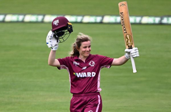 Georgia Redmayne Hits Unbeaten 125 to help Queensland Fire Outclass Tasmania Tigers