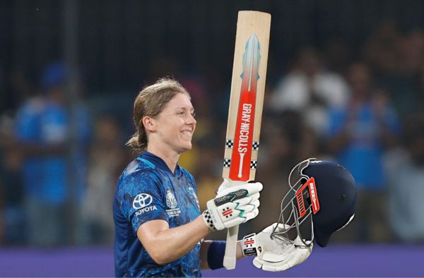 "I still have a lot of ambitions in terms of the playing side of things," Heather Knight
