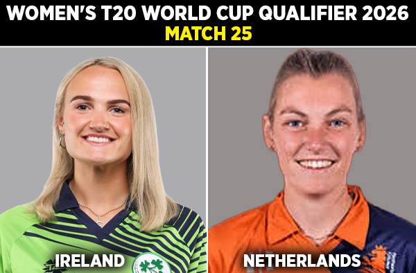 Match 25: Ireland Women vs Netherlands Women | Squads, Players to Watch, Live Streaming Details