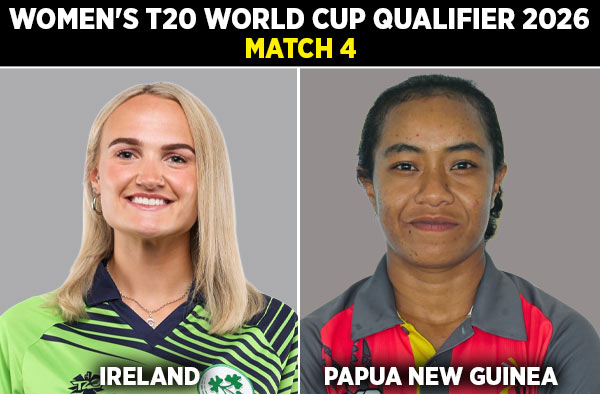 Match 4: Ireland Women vs Papua New Guinea Women | Squads, Players to Watch, Live Streaming Details