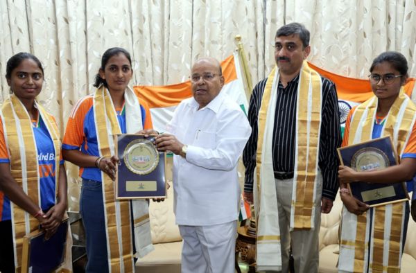 Karnataka Governor Rewards States' Blind Women Cricketers with ₹51,000 Each for World Cup Triumph