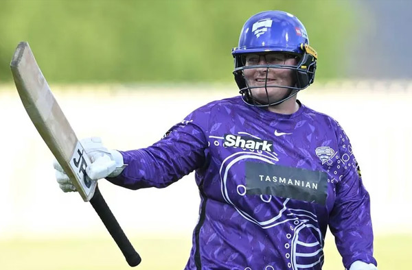 Lizelle Lee for Hobart Hurricanes in WBBL