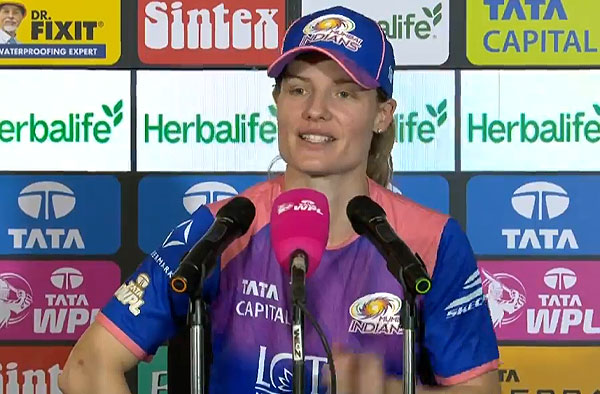 Nicola Carey Opens Up on Unexpected Mumbai Indians Debut