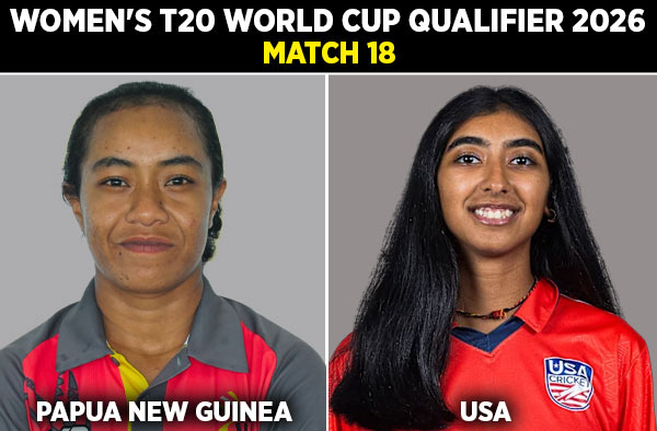 Match 18: Papua New Guinea Women vs United States of America Women | Squads, Players to Watch, Live Streaming Details