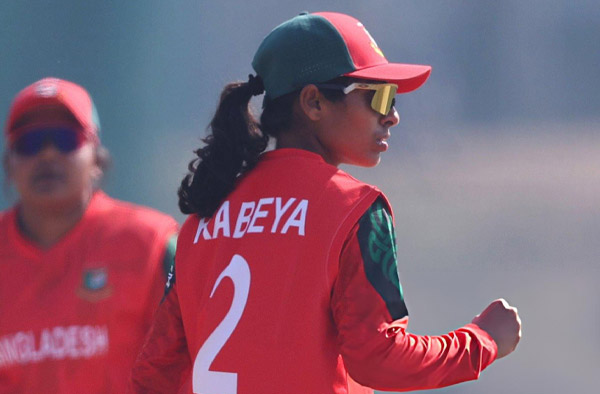 Rabeya Khan Leads Bowling Rampage as Bangladesh Women Thump Namibia by 80 Runs