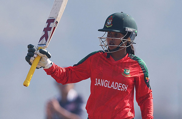 Sharmin Akhter's 63 Guides Bangladesh Women to 21-Run Win Over United States of America